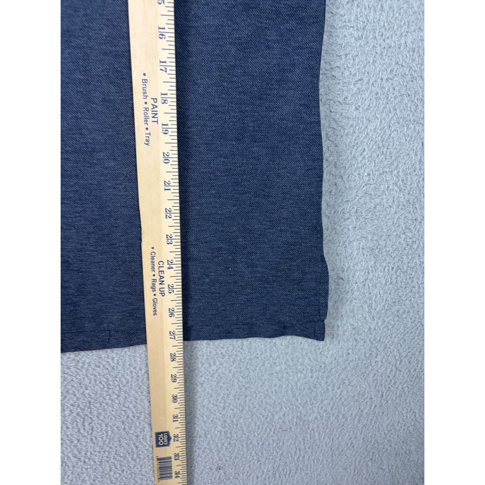 Jordan Polo Shirt Mens Large Blue Solid Jumpman Logo Jersey Knit Casual Mens - Picture 4 of 7